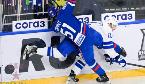 СКА потерпел первое поражение в сезоне КХЛ