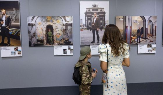 В Музее Победы открылась фотовыставка к 85-летию Совинформбюро