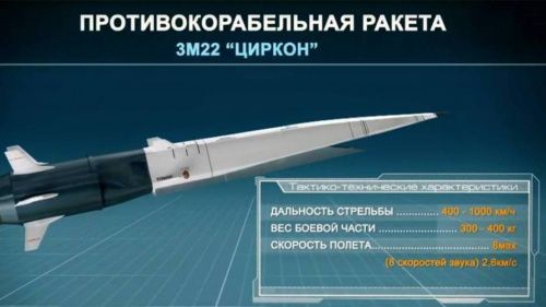 Россия провела испытательный запуск ракеты «Циркон» с субмарины