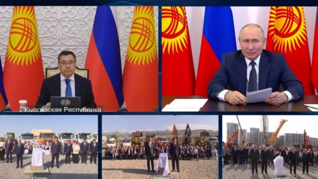 В Киргизии начали строить три школы с обучением на русском языке