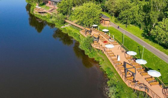На северо-востоке Москвы обустроили две новые зоны отдыха у воды