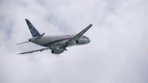 В Москве приземлился Superjet, подавший сигнал бедствия