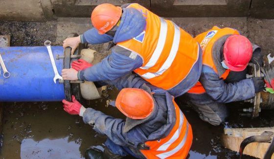 Реконструкция водопровода завершена в районе Бирюлево Восточное