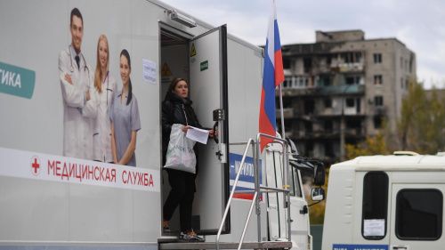 Московские врачи отправились работать на Донбасс