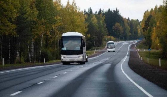 Маршруты петербургских автобусов изменены из-за ограничений на границе с Эстонией