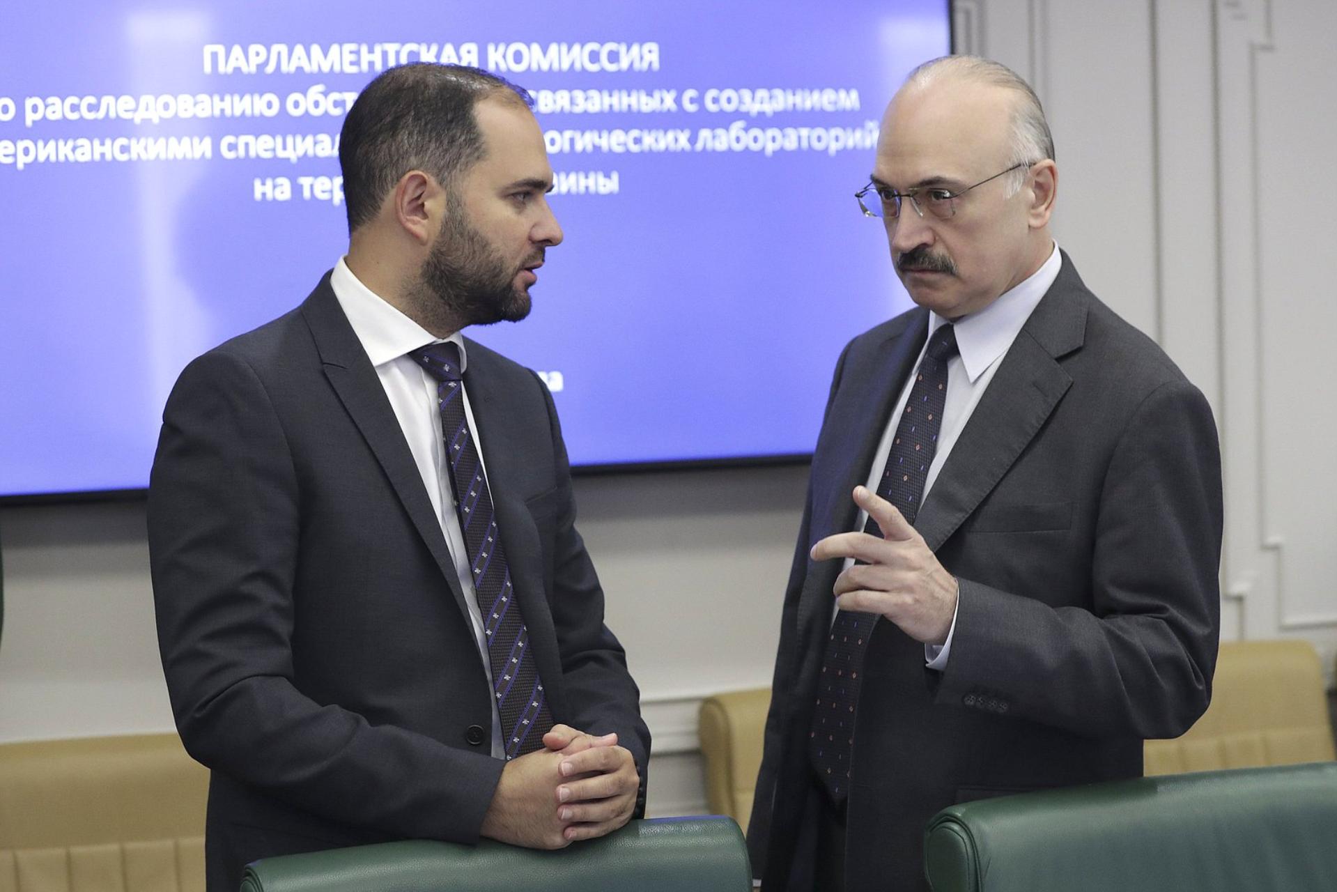 Заседание Парламентской комиссии по расследованию обстоятельств, связанных с созданием американскими специалистами биолабораторий на территории Украины