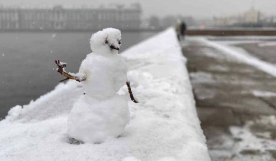 Половина месячной нормы осадков выпала в Петербурге за новогодние каникулы