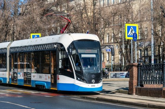 На северо-западе Москвы временно изменят схему движения трамваев