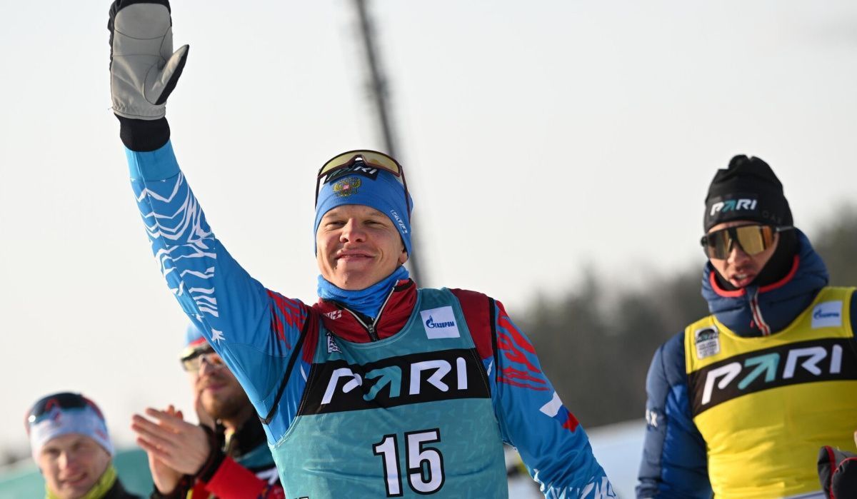 Биатлонист Бажин одержал победу в гонке преследования на этапе Кубка России