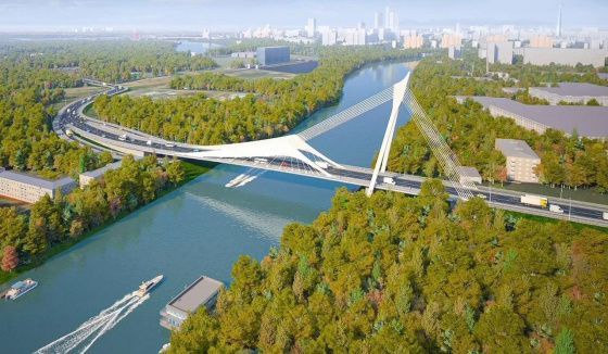 В Москве появится уникальный мост-парус