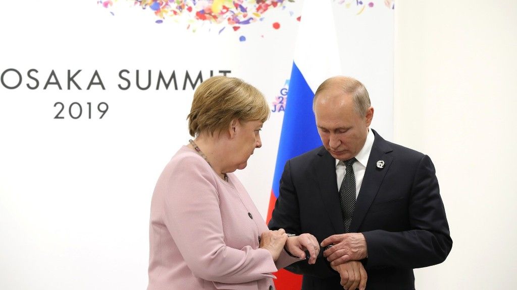 Меркель призвала Евросоюз прямо говорить с Путиным