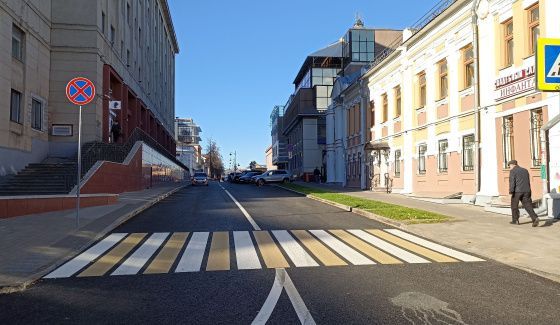 На участке улицы Звездинки в Нижнем Новгороде открыто двустороннее движение