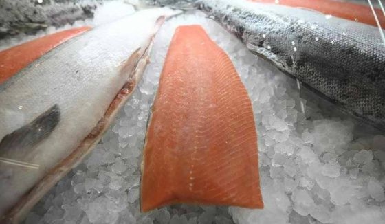 В Омске задержали полтонны красной рыбы из Казахстана