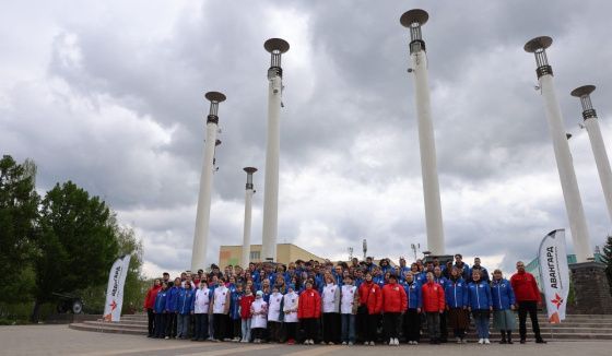 В Нижнем Новгороде более 150 молодых людей исполнили песню «День Победы»