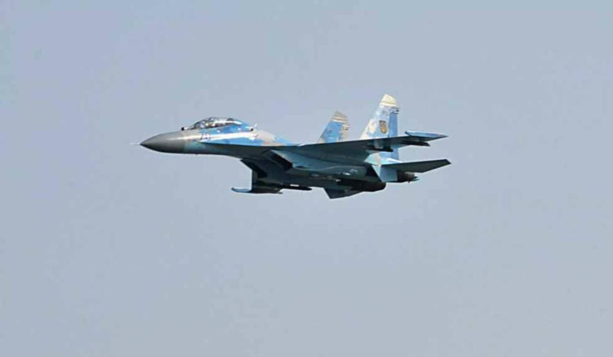 ВКС России уничтожили украинский истребитель Су-27