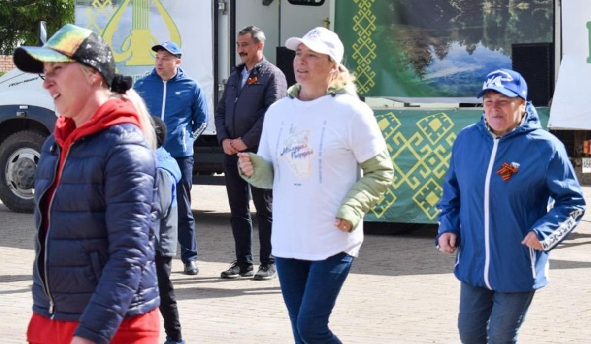 В Нуримановском районе Башкирии прошёл комплекс мероприятий под лозунгом ZaПобеду!