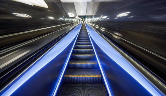 В первом квартале в московском метро заменили 38 эскалаторов