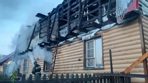 В Новосибирске взорвался дом