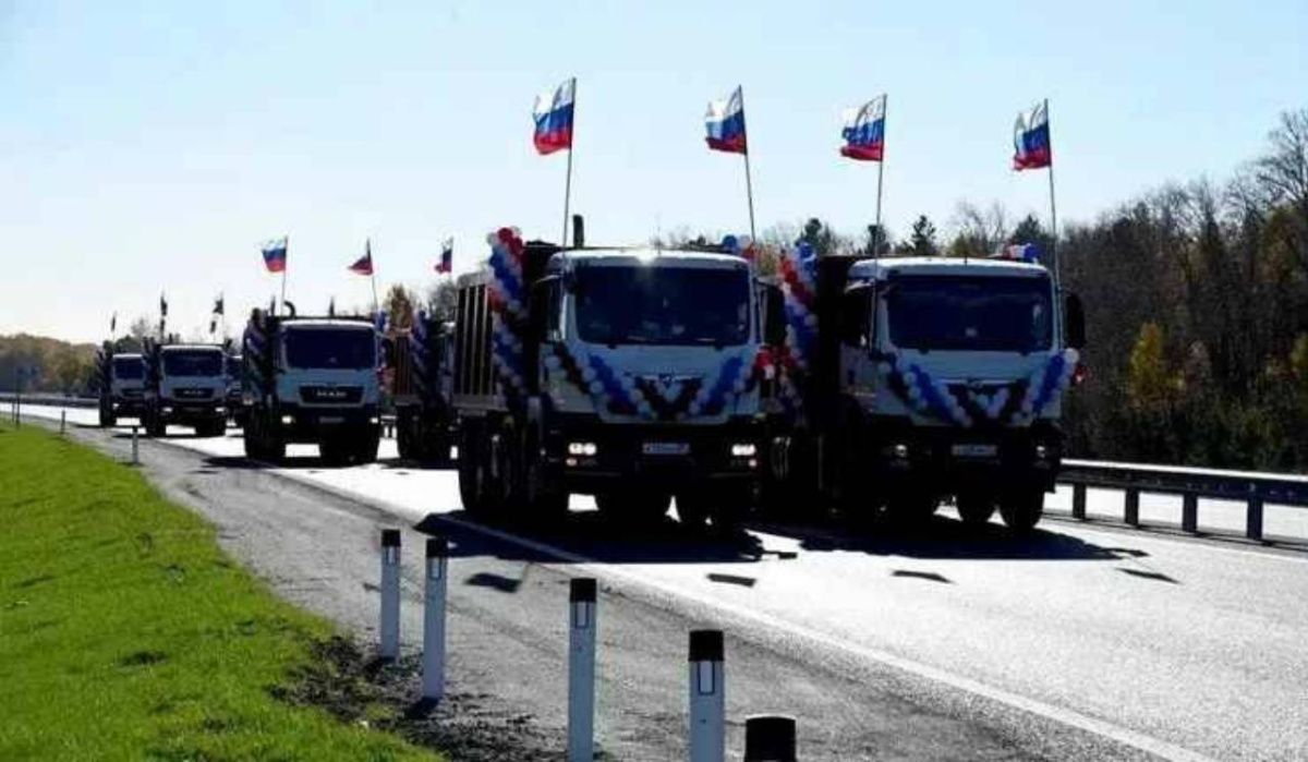В Омской области запустили движение по обновлённому участку трассы А-320