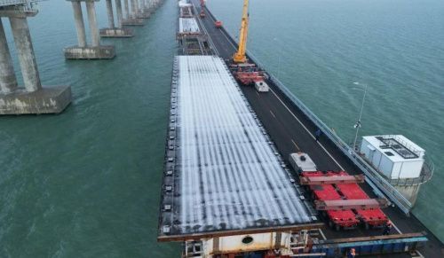 Хуснуллин обозначил сроки завершения работ по замене всех пролётов левой стороны Крымского моста