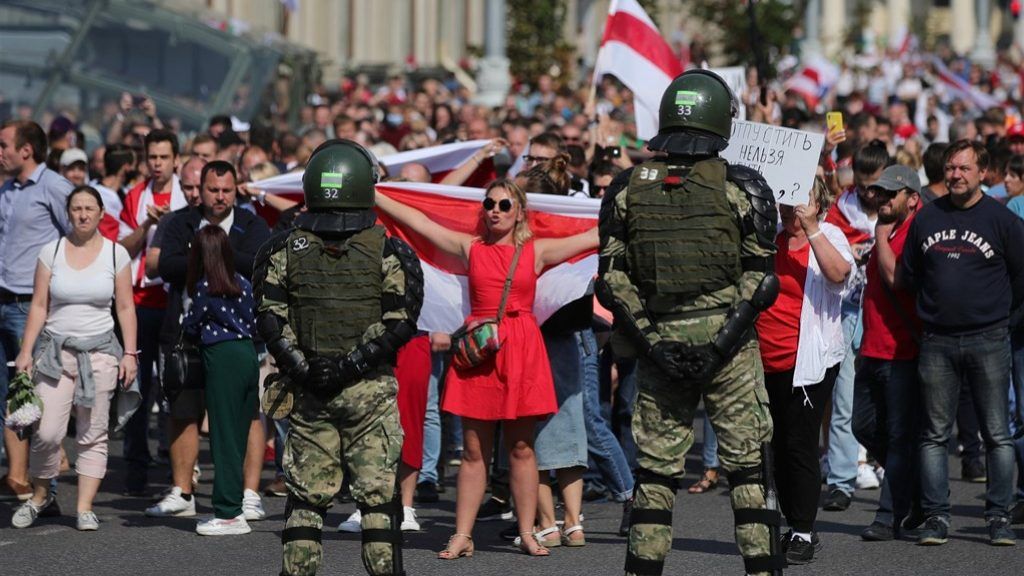 Колесникова заявила о готовности возглавить протесты в Белоруссии