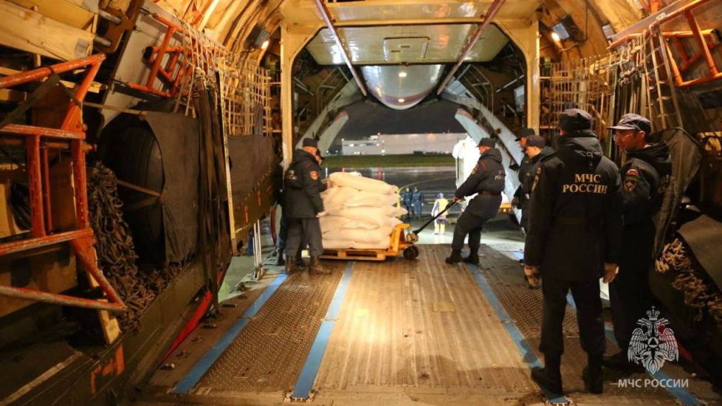 Россия направила 27 тонн гуманитарной помощи сектору Газа