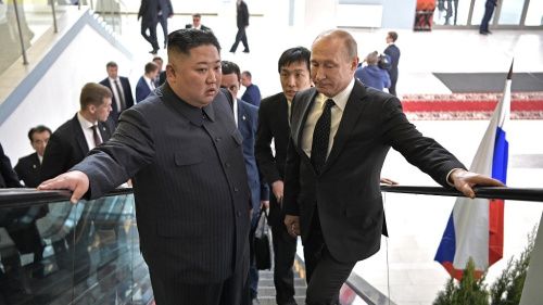 Ким Чен Ын направил телеграмму Владимиру Путину