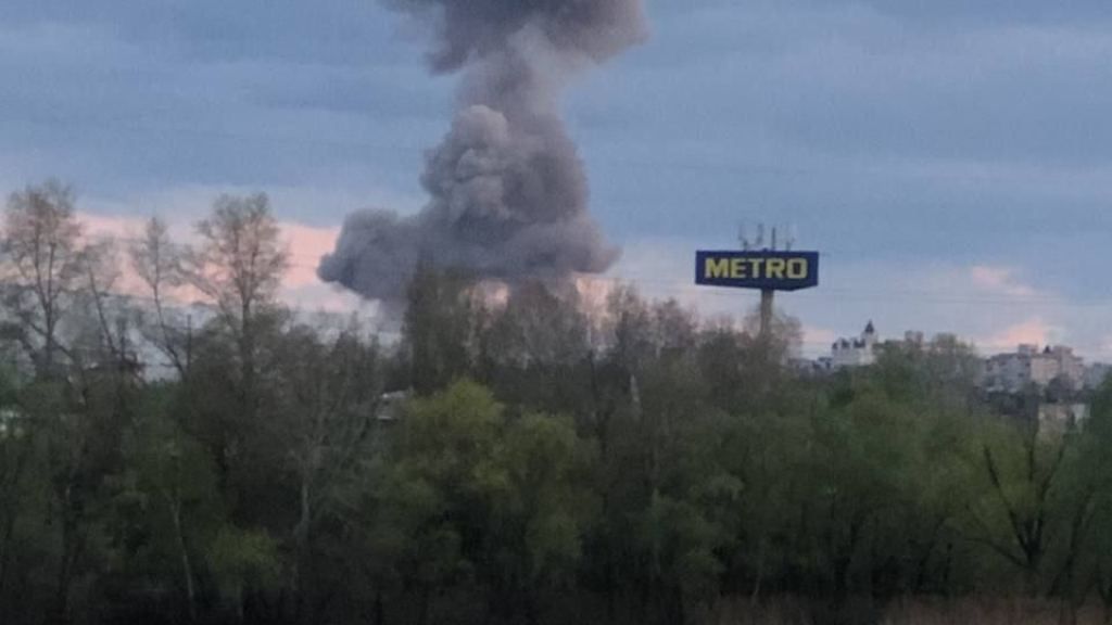 В МО РФ объяснили вчерашние взрывы в Киеве