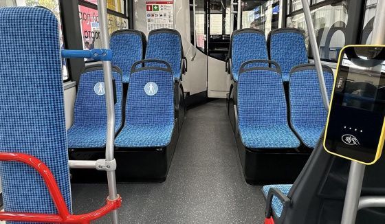 Электробусы начали курсировать по маршруту № 990 на юге Москвы