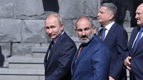 Путин и Пашинян обсудили ситуацию в Нагорном Карабахе