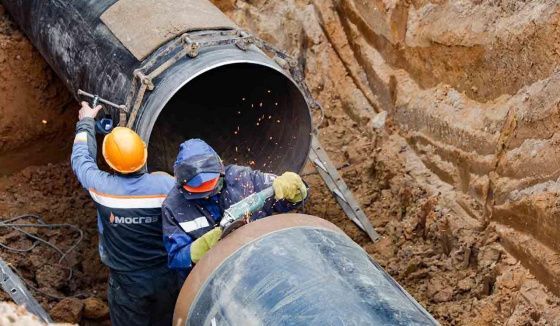 В Вороново завершили строительство газопровода высокого давления