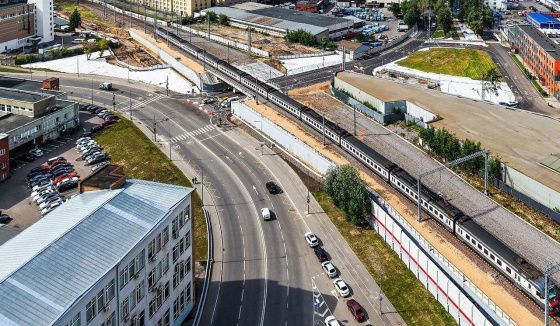 В Москве открыли новую дорогу между улицами Добролюбова и Складочной
