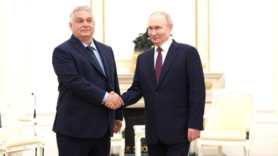 Путин назвал честным и прямым разговор с Орбаном