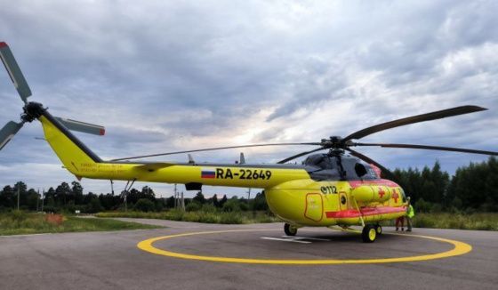 Новый вертолет санавиации начал полеты в Пермском крае
