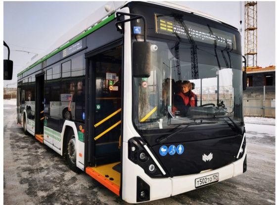 В Красноярске проезд в электробусах будет бесплатным