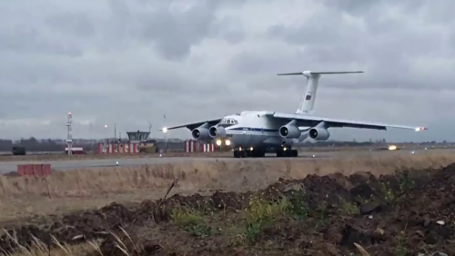 Десятый Ил-76 с российскими военными вылетел в Нагорный Карабах