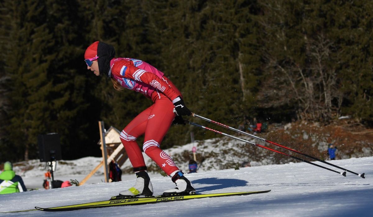 Лыжница Крупицкая выиграла в гонке с раздельным стартом на Кубке России