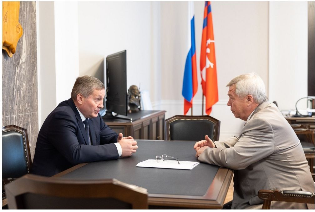 Губернатор Волгоградской области встретился с главой Ростовской области