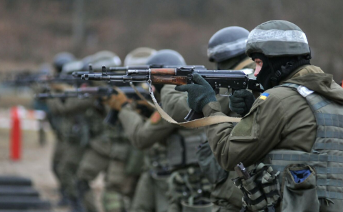 Нацгвардия Украины начала учения у границы с Белоруссией