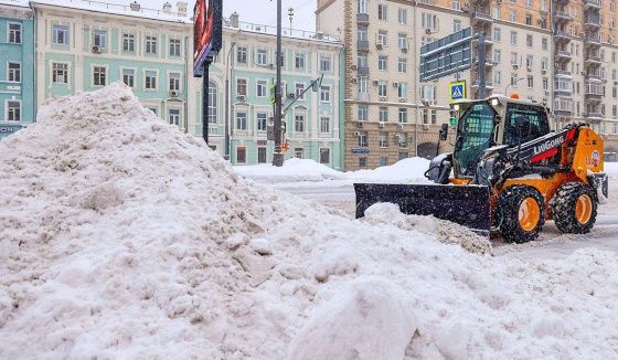 Снегопад в Москве прекратится только к вечеру 25 февраля