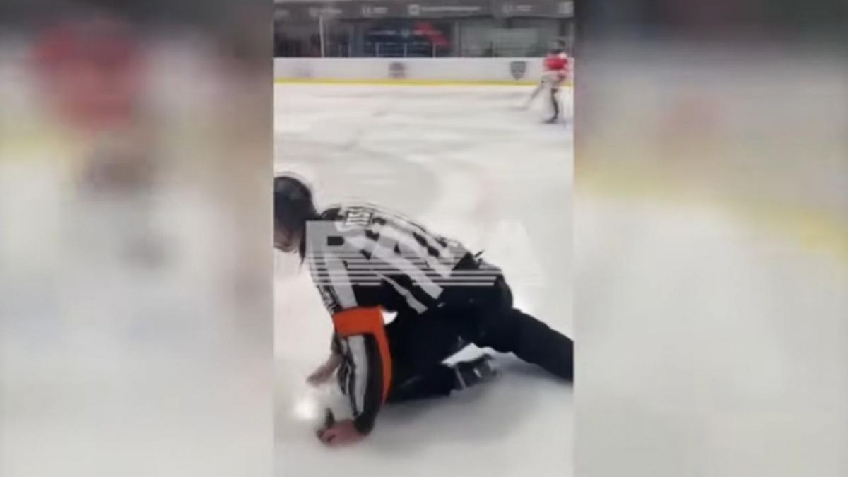 Пьяный судья обслуживал матч детских хоккейных команд на открытом Кубке Москвы