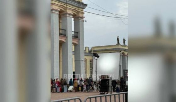 Съемки фильма «Три кота» второй день проходят на вокзале Воронеж-1