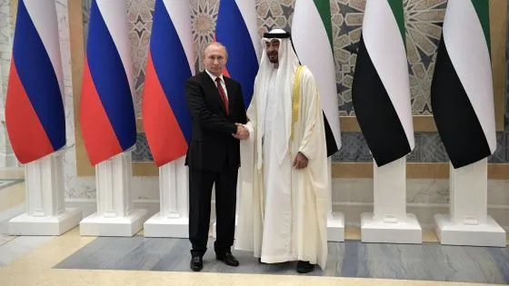 Путин отправляется в турне по арабским странам