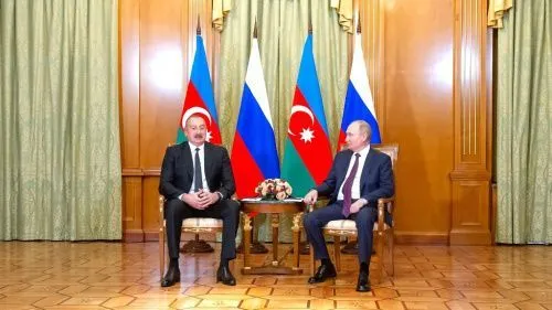 Владимир Путин переговорил с президентом Азербайджана Ильхамом Алиевым