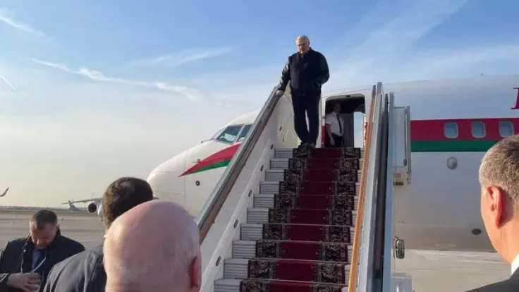 Лукашенко прибыл в Кремль на встречу с Путиным