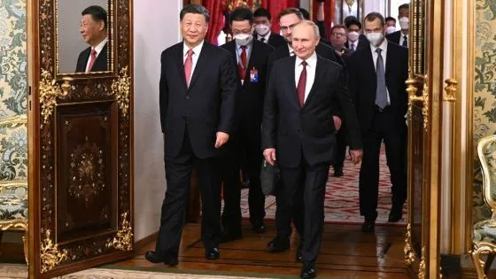 Путин ответил на приглашение Си Цзиньпина в Китай