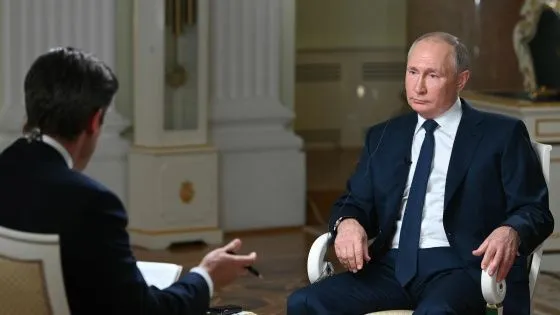 Путин отказался дать интервью зарубежным СМИ