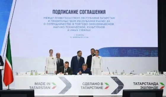 Татарстан и Марий Эл подписали соглашение о сотрудничестве