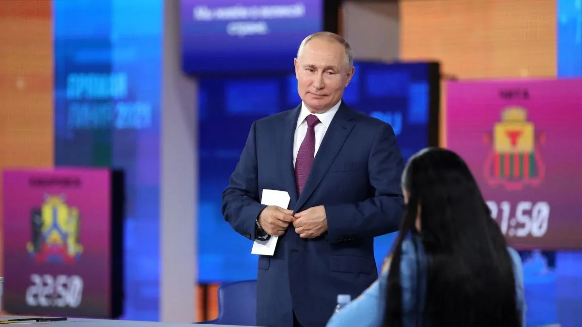 Сутки остались до «Итогов года» с Владимиром Путиным