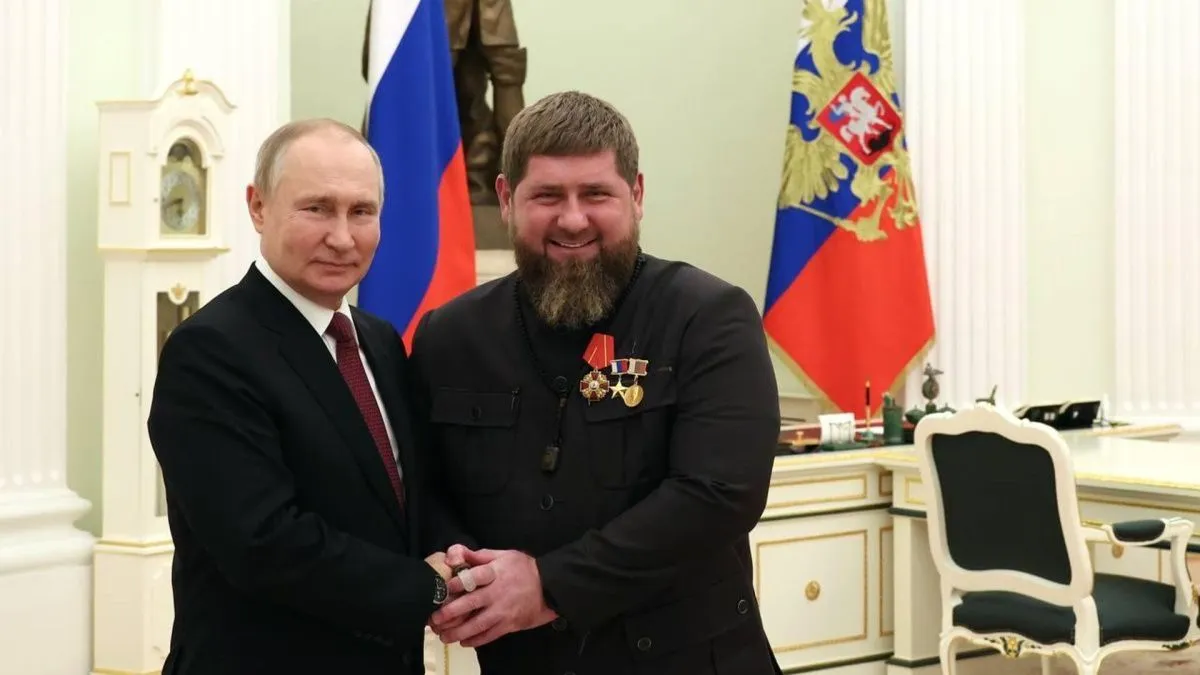 Путин встретился с Кадыровым после скандала с его сыном